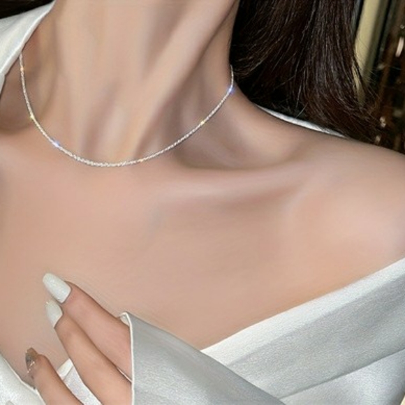 925 Sterling Silver Necklace - Picture 5 of 6